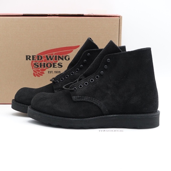 NEW Red Wing 1989 United Arrows Nubuck Boots Black
